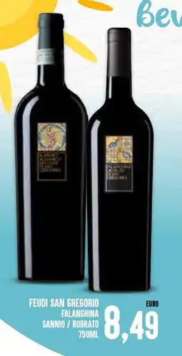 Al Discount Feudi san gregorio falanghina sannio / rubrato offerta