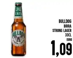 Al Discount Bulldog birra strong lager offerta