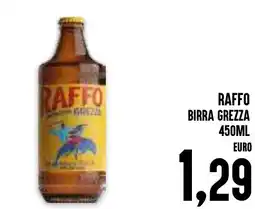Al Discount Raffo birra grezza offerta
