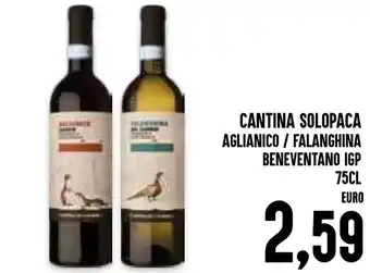 Al Discount Cantina solopaca aglianico / falanghina beneventano igp offerta