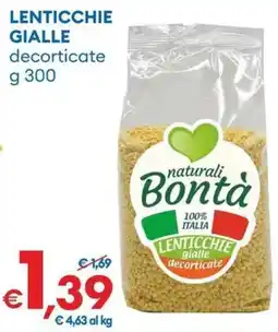 MD Discount Lenticchie gialle offerta