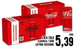 Al Discount Coca cola classica / zero lattina offerta