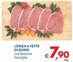 MD Discount Lonza a fette di suino offerta