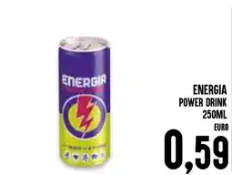 Al Discount Energia power drink offerta