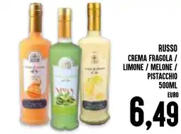 Al Discount Russo crema fragola/ limone / melone / pistacchio offerta