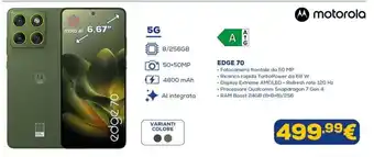 Euronics motorola EDGE 70 offerta