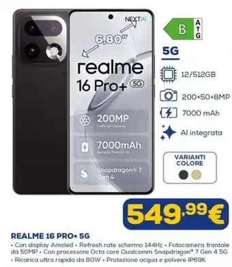REALME 16 PRO+ 5G