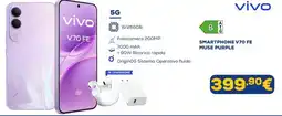 Euronics vivo SMARTPHONE V70 FE MUSE PURPLE offerta
