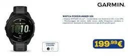 Euronics Garmin watch forerunner 165 offerta