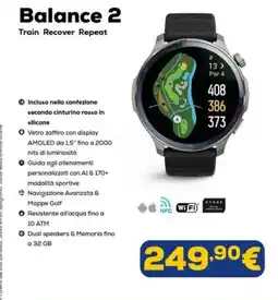 Euronics amazfit Balance 2 offerta