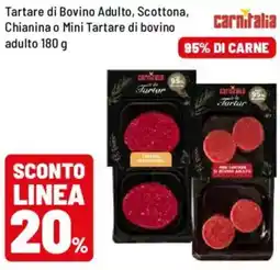 Iper La Grande Tartare di Bovino Adulto, Scottona, Chianina o Mini Tartare di bovino adulto offerta