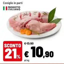 Iper La Grande Coniglio in parti offerta