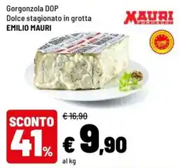 Iper La Grande Gorgonzola DOP Dolce stagionato in grotta EMILIO MAURI offerta