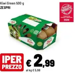 Iper La Grande Kiwi Green ZESPRI offerta