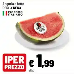 Iper La Grande Anguria a fette PERLA NERA offerta