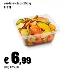 Iper La Grande Verdure chips TITTI offerta