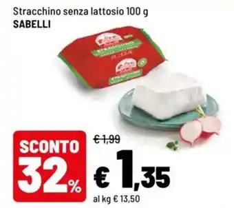 Iper La Grande Stracchino senza lattosio SABELLI offerta