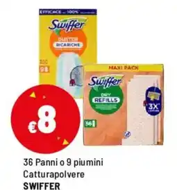 Iper La Grande 36 Panni o 9 piumini Catturapolvere SWIFFER offerta