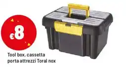 Iper La Grande Tool box, cassetta porta attrezzi Toral nox offerta