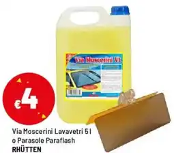Iper La Grande Via Moscerini Lavavetri o Parasole Paraflash RHÜTTEN offerta