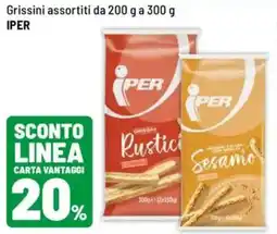 Iper La Grande Grissini IPER offerta
