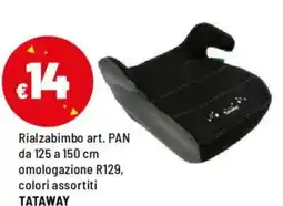 Iper La Grande Rialzabimbo art. PAN da 125 a 150 cm omologazione R129 TATAWAY offerta