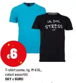 Iper La Grande T-shirt uomo, SKY O GURU offerta