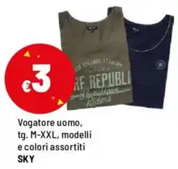 Iper La Grande Vogatore uomo, SKY offerta