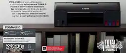 Unieuro Canon PIXMA G650 offerta