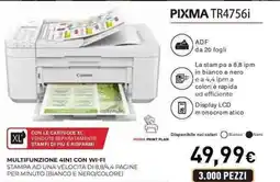 Unieuro Canon PIXMA TR4756i offerta