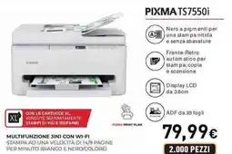 Unieuro Canon PIXMA TS7550i offerta