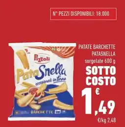 Conad Superstore Patate barchette PATASNELLA offerta