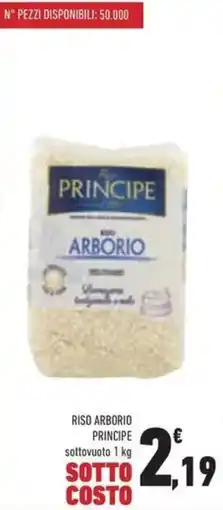 Conad Superstore Riso arborio principe offerta