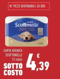 Conad Superstore Carta igienica SCOTTONELLE offerta