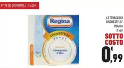 Conad Superstore 43 tovaglioli cinquestelle REGINA offerta