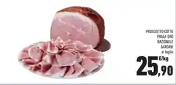 Conad Superstore Prosciutto cotto praga oro nazionale GARDANI offerta