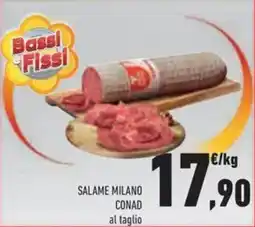 Conad Superstore Salame milano CONAD offerta