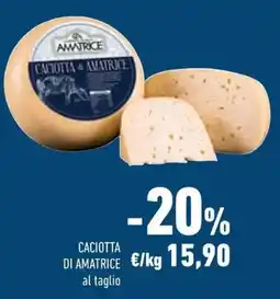 Conad Superstore Caciotta di amatrice offerta
