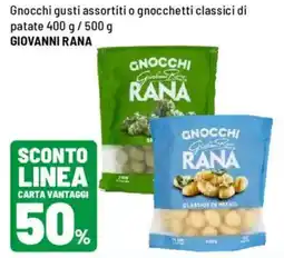 Iper La Grande Gnocchi o gnocchetti classici di patate GIOVANNI RANA offerta