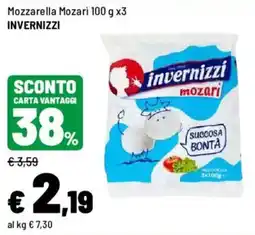 Iper La Grande Mozzarella Mozarì INVERNIZZI offerta