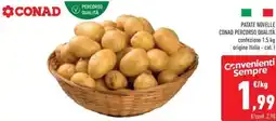 Conad Superstore Patate novelle CONAD PERCORSO QUALITÀ offerta