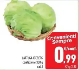 Conad Superstore Lattuga iceberg offerta