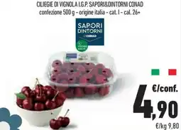 Conad Superstore Ciliegie di vignola I.G.P. SAPORI&DINTORNI CONAD offerta