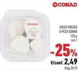 Conad Superstore Cocco fresco a pezzi CONAD offerta