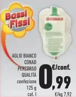 Conad Superstore Aglio bianco CONAD PERCORSO QUALITÀ offerta