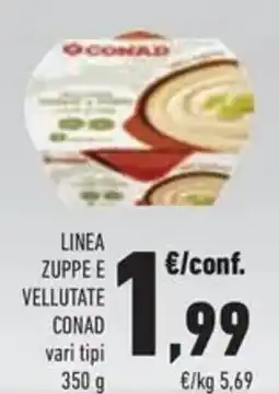 Conad Superstore Linea zuppe e vellutate CONAD offerta