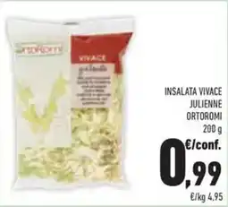 Conad Superstore Insalata vivace julienne ORTOROM offerta