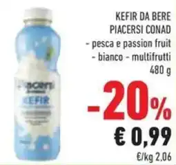Conad Superstore Kefir da bere PIACERSI CONAD offerta