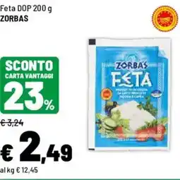 Iper La Grande Feta DOP ZORBAS offerta