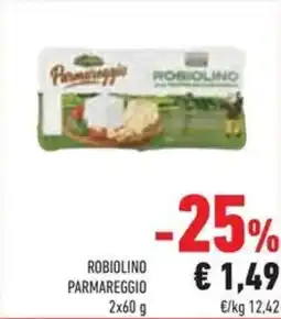 Conad Superstore Robiolino parmareggio offerta